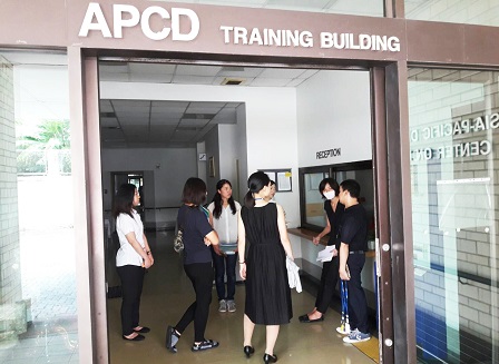 Tour of APCD Training Building's accessible facilities