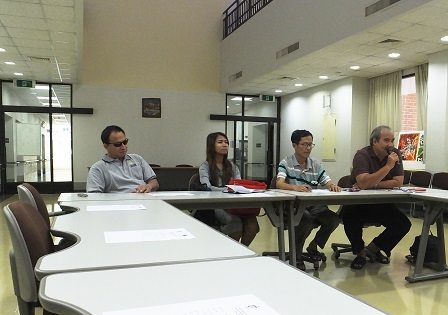 Participants share thoughts during the Q&A session