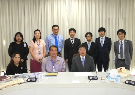 Group photo with H.E. Mr. Kimihiro Ishikane (Director General) and other Delegates from the International Cooperation Bureau, Ministry of Foreign Affairs of Japan and APCD