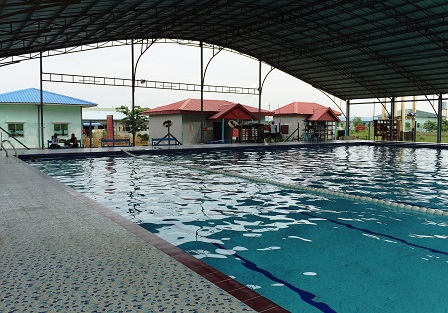 Venue check for swimming