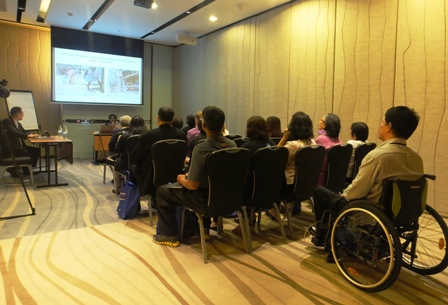 Abstract presentation session