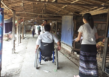 Accessibility audit of the modified Sandanar Mon Market