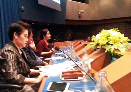 A presentation on the the APCD/Japan-ASEAN Integration Fund (JAIF) Project for Creating Non-Handicapping Environments (NHE) in Rural Market Communities in ASEAN by Ms. Lynette Lee Corporal (Chief, Information and Knowledge Management, APCD)
