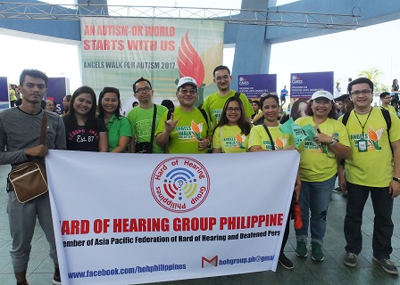 Group photo with APCD representatives and the Hard of Hearing Group Philippines members