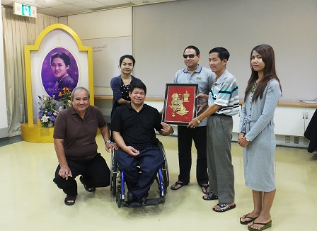 Token of appreciation from participants