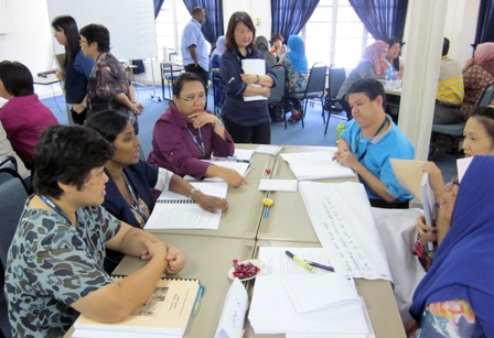 Role play on consultation and negotiation with employers
