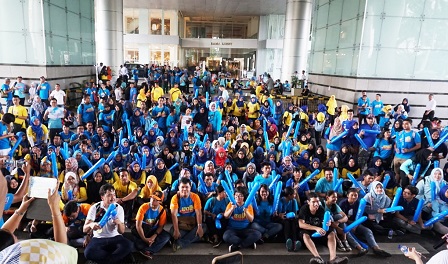 Blue shirts for Walk for Autism and Light It Up Blue participants, supporters, and advocates