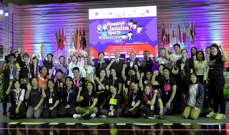 Group photo of APCD's dedicated volunteers