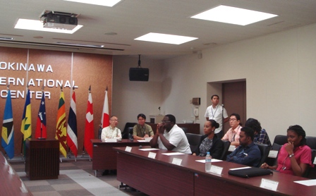 The Training's closing ceremonies