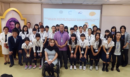 Group photo with study visit participants