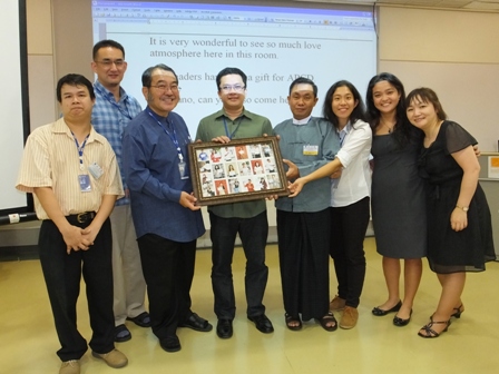 A 'Thank You' token from the participants for APCD 