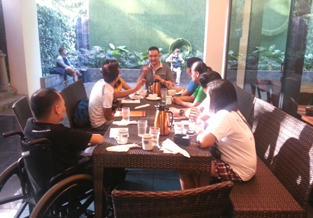 Discussing plans and activities for HoH group for 2015