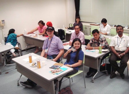 Participants in a job coaching seminar