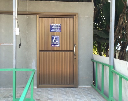 Accessible toilet at Nakhounnoy Market