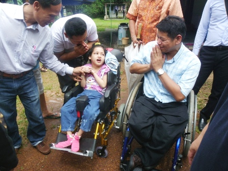 Another visit to the home of a child with disability in the southern Thai province of Trang