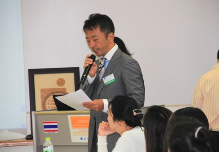 Opening remarks by Japan International Cooperation Agency Thailand's Senior Representative