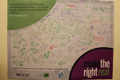 Participants Supporting the Campaign