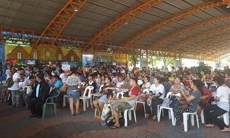 Around 600 particpants with Deaf and HoH at Siam City Park