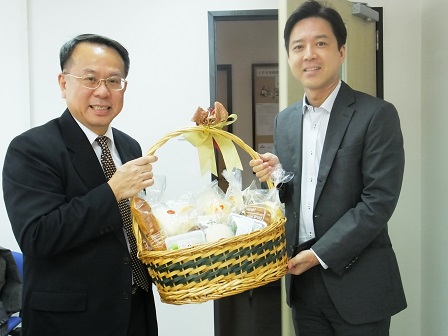 A token of appreciation for Japan Foundation