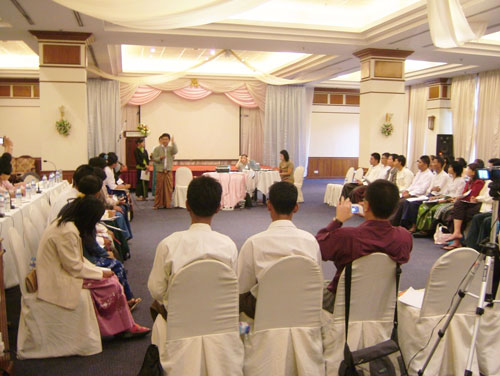Mission on Awareness Raising Activities on Deaf Persons, MYANMAR, 11-14 Jan 2010 