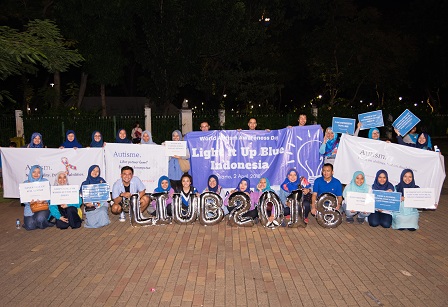 Month-long Autism Awareness Activities, Jakarta, Indonesia, 1-30 April