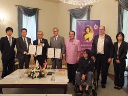 Signing Ceremony of Grant Assistance for Grassroots Human Security Project, Bangkok, Thailand, 25 September 2015
