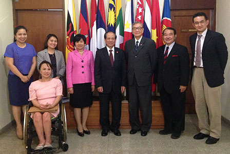 Collaboration with ASEAN, Jakarta, Indonesia, 11-14 February 2015