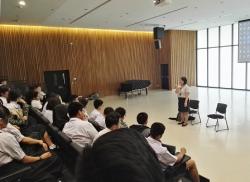 APCD Representation to the Dispatched Program for Young Artists Music Program at Mahidol University's College of Music, Salaya, Nakhon Pathom, 19 January 2018