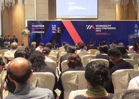 Workability Asia Conference 2015, Pattaya, Thailand, 8-10 July 2015