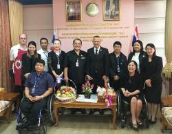 Courtesy Call to New Department of Empowerment of Persons with Disabilities Director General, Bangkok, Thailand, 10 October 2017