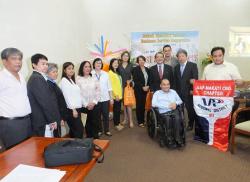 Launch of the Makati Disability Inclusive Business Service Cooperative, Makati City, Philippines, 21 October 2015