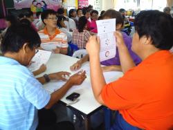Workshop on Fabric Painting for Persons with Intellectual Disabilities and Families, Bangkok, Thailand, 7-8 June 2014
