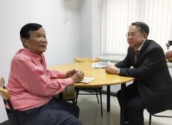 Courtesy Call of APCD Foundation Committee Member Dr. Sribhumi Sukhanetr, Bangkok, Thailand, 9 March 2018