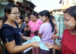APCD/JAIF Project Training on Disability Awareness/Advocacy, Pyapon Township, Myanmar, 10-13 March 2015