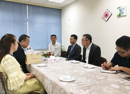 Courtesy Visit of Thai Yamazaki Executives to APCD, Bangkok, Thailand, 7 May 2018