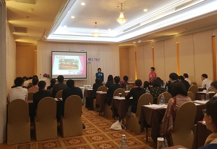 Report Session for Japan Overseas Cooperation Volunteer, Bangkok, Thailand, 5 February 2016