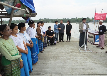 Monitoring of APCD/JAIF Project, Pyapon Township, Myanmar, 7-9 December 2016