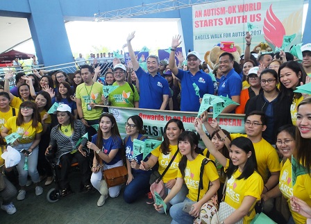 Collaboration with Regional Partners for 'Angels Walk for Autism', Manila, Philippines, 5 February 2017