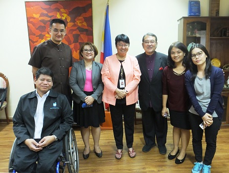 Meetings in Collaboration with the Government of the Philippines, Manila, Philippines, 6 February 2017
