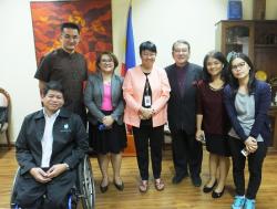 Meetings in Collaboration with the Government of the Philippines, Manila, Philippines, 6 February 2017