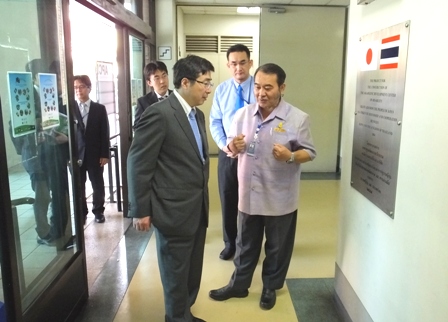 Visitation by the Ministry of Foreign Affairs of Japan, Bangkok, Thailand, 14 November 2014