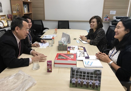 APCD Courtesy Call to Korea International Cooperation Agency, Bangkok, Thailand, 19 June 2018