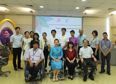Study Visit of Rajanukul Institute, Bangkok, Thailand, 24 August 2016