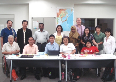 Economic Empowerment of Persons with Disabilities, Okinawa, Japan, 3 September to 3 October 2014