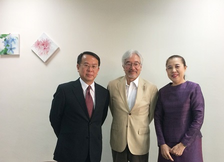 Courtesy Visit of The Nippon Foundation Special Adviser, Bangkok, Thailand, 17 January 2018 Courtesy Visit of The Nippon Foundation Special Adviser, Bangkok, Thailand, 17 January 2018